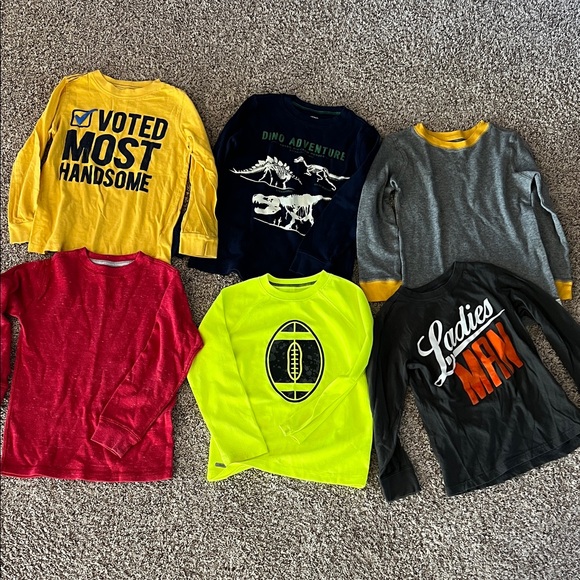 Other - Kids Graphic Long Sleeve Shirts - Assorted Colors